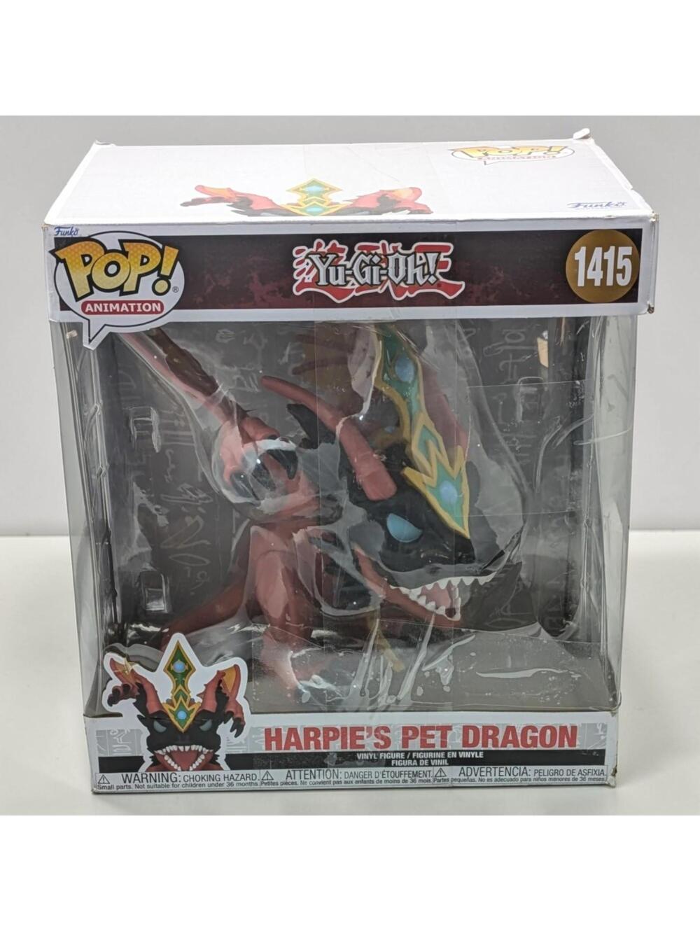 Funko Pop! Yu-Gi-Oh!: Harpie's Pet Dragon Jumbo 10-inch NIB BOX DAMAGED